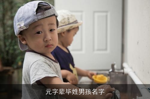 元字辈毕姓男孩名字