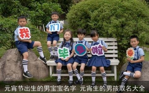 元宵节出生的男宝宝名字 元宵生的男孩取名大全