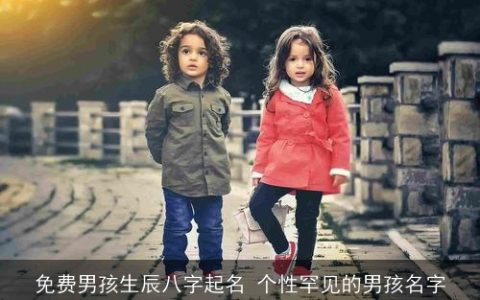 免费男孩生辰八字起名 个性罕见的男孩名字