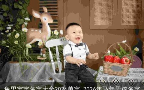 兔男宝宝名字大全2026单字 2026年马年男孩名字