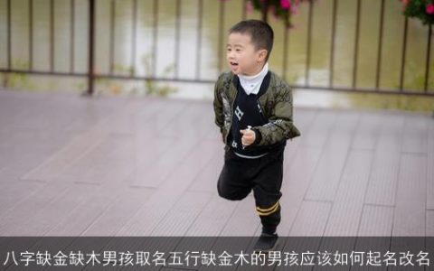 八字缺金缺木男孩取名五行缺金木的男孩应该如何起名改名