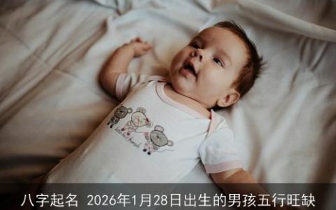 八字起名 2026年1月28日出生的男孩五行旺缺