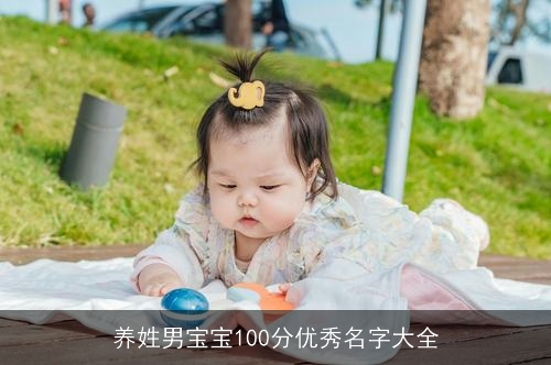 养姓男宝宝100分优秀名字大全