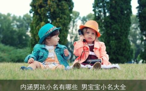 内涵男孩小名有哪些 男宝宝小名大全