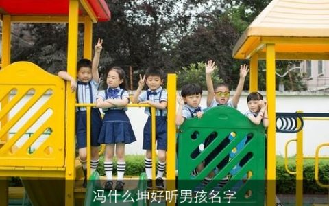 冯什么坤好听男孩名字