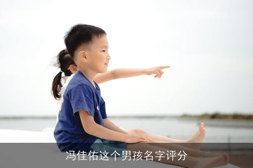 冯佳佑这个男孩名字评分