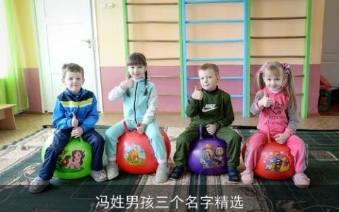 冯姓男孩三个名字精选