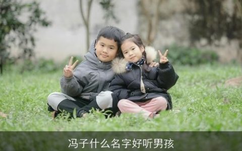 冯子什么名字好听男孩