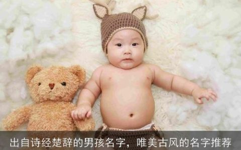出自诗经楚辞的男孩名字，唯美古风的名字推荐