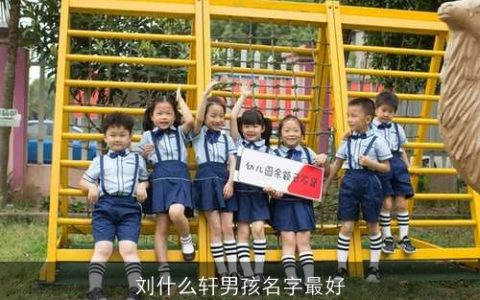 刘什么轩男孩名字最好