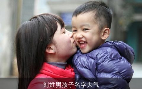 刘姓男孩子名字大气