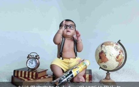 刘姓男宝宝起名大全，很好听的男生名