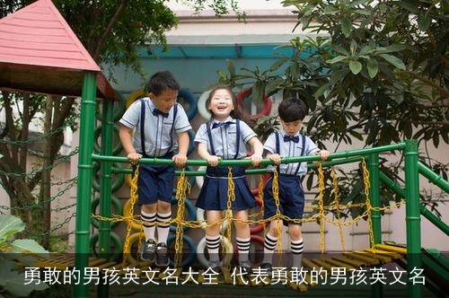 勇敢的男孩英文名大全 代表勇敢的男孩英文名