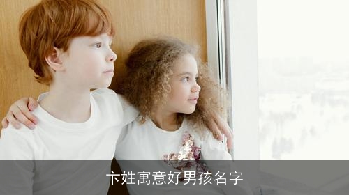 卞姓寓意好男孩名字