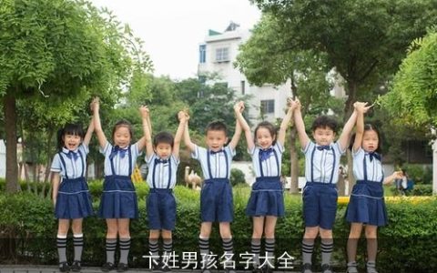 卞姓男孩名字大全