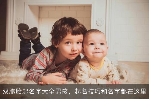 双胞胎起名字大全男孩，起名技巧和名字都在这里