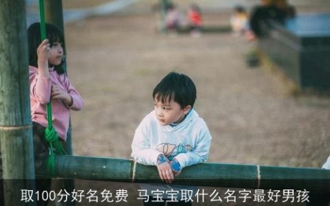 取100分好名免费 马宝宝取什么名字最好男孩