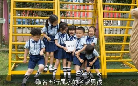 取名五行属水的名字男孩