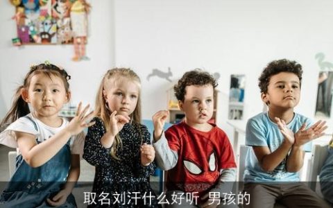 取名刘汗什么好听 男孩的