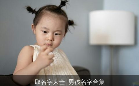 取名字大全 男孩名字合集