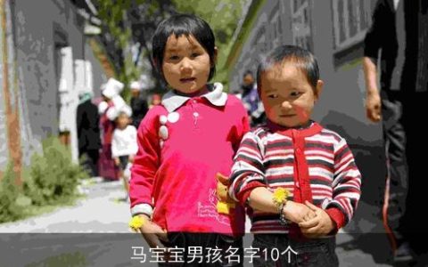 马宝宝男孩名字10个