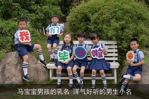 马宝宝男孩的乳名 洋气好听的男生小名