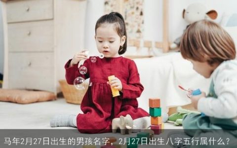 马年2月27日出生的男孩名字，2月27日出生八字五行属什么？
