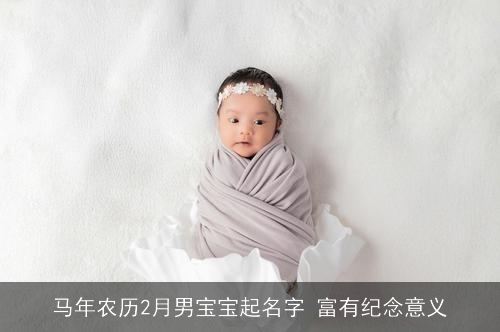 马年农历2月男宝宝起名字 富有纪念意义