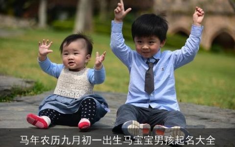 马年农历九月初一出生马宝宝男孩起名大全