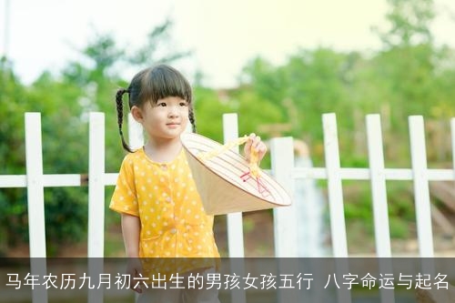 马年农历九月初六出生的男孩女孩五行 八字命运与起名
