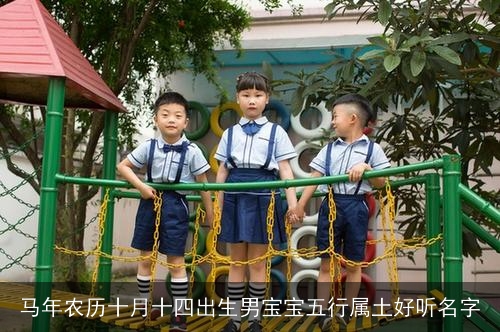 马年农历十月十四出生男宝宝五行属土好听名字