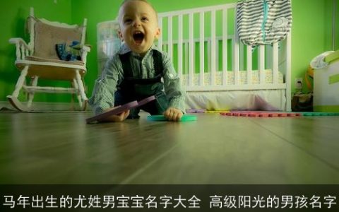 马年出生的尤姓男宝宝名字大全 高级阳光的男孩名字