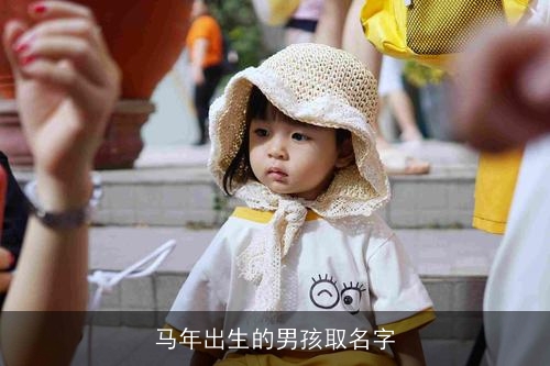 马年出生的男孩取名字