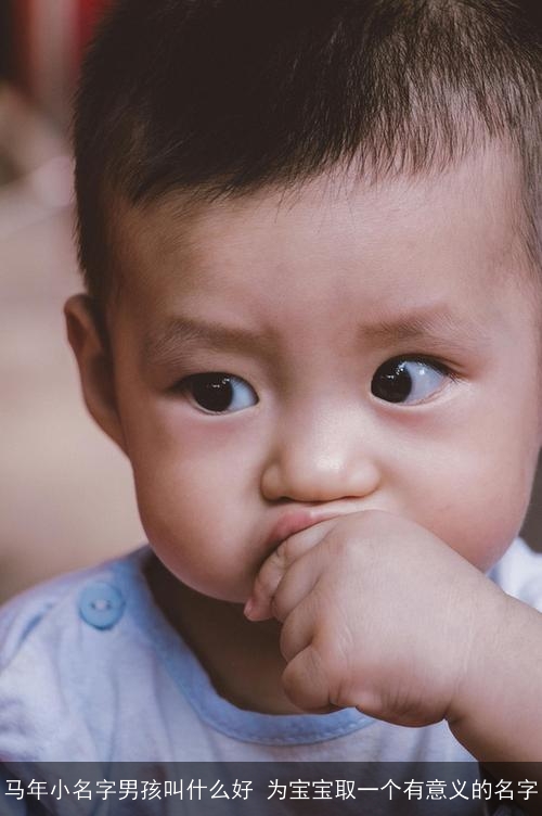 马年小名字男孩叫什么好 为宝宝取一个有意义的名字