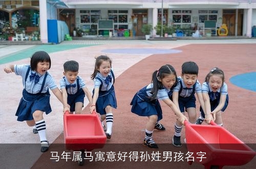 马年属马寓意好得孙姓男孩名字
