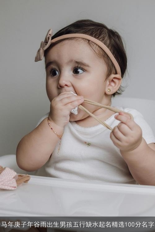 马年庚子年谷雨出生男孩五行缺水起名精选100分名字