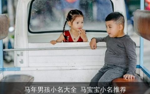 马年男孩小名大全 马宝宝小名推荐