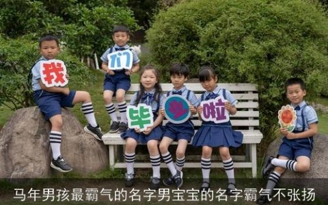 马年男孩最霸气的名字男宝宝的名字霸气不张扬