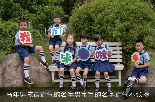 马年男孩最霸气的名字男宝宝的名字霸气不张扬