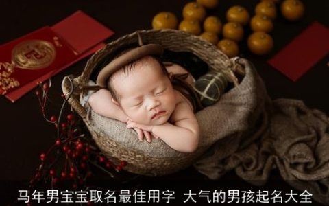 马年男宝宝取名最佳用字 大气的男孩起名大全