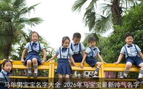 马年男宝宝名字大全 2026年马宝宝最新帅气名字
