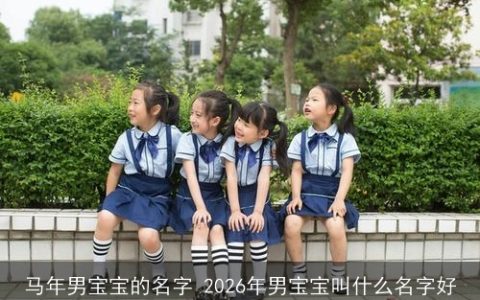 马年男宝宝的名字 2026年男宝宝叫什么名字好