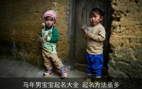 马年男宝宝起名大全 起名方法虽多