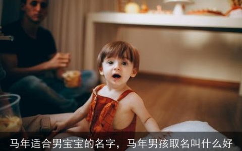 马年适合男宝宝的名字，马年男孩取名叫什么好