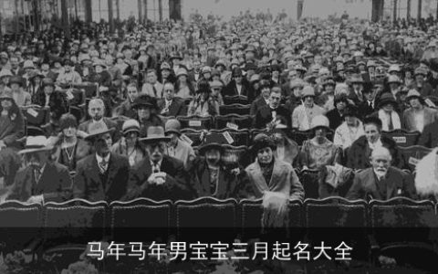 马年马年男宝宝三月起名大全