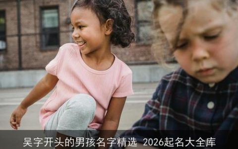 吴字开头的男孩名字精选 2026起名大全库