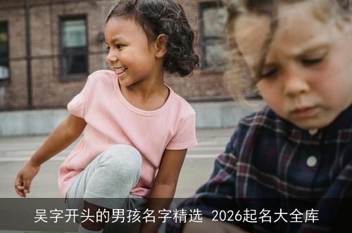 吴字开头的男孩名字精选 2026起名大全库