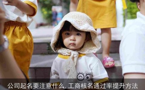 公司起名要注意什么,工商核名通过率提升方法