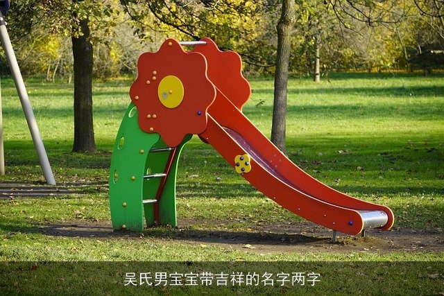 吴氏男宝宝带吉祥的名字两字