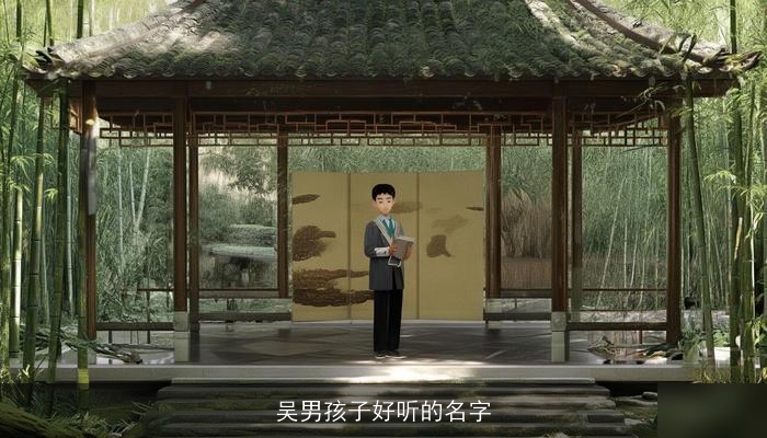 吴男孩子好听的名字